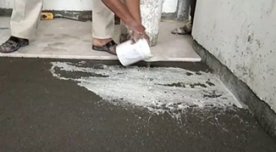 Italian Marble installation